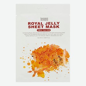 Тканевая маска с экстрактом маточного молочка Royal Jelly Sheet Mask 25мл