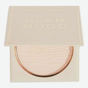 Компактная пудра для лица Glam Mood Pressed Powder 7,5г: Lace