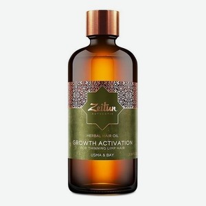 Укрепляющее масло усьмы для роста волос Authentic Herbal Hair Oil 100мл