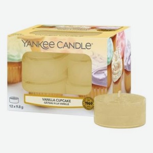 Ароматическая свеча Vanilla Cupcake: свеча 12*9,8г