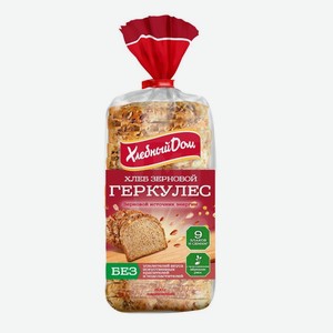 Хлеб Хлебный Дом Геркулес зерновой в нарезке 500 г