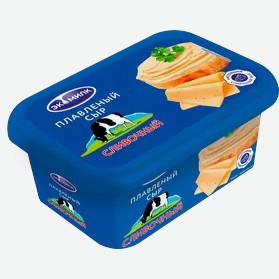 Сыр плавленый 55%  Экомилк  Сливочный, 400 г