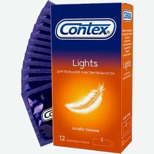 Презервативы Contex особо тонкие Lights №12