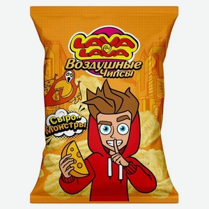 Чипсы Lava Lava хрустящие со вкусом Сыр-чили 50 г