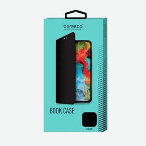 Чехол BoraSCO Book Case для Tecno Pova 4 черный
