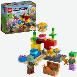 Конструктор LEGO Minecraft  Коралловый риф  21164