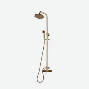 Комплект для душевой (без излива) душ  Цветок  Bronze de Luxe WINDSOR (10118/1F)