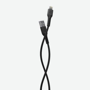 Дата-кабель More choice K16i Black USB 2.0A Apple 8-pin TPE 1м
