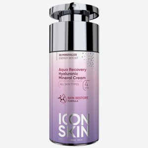 Увлажняющий крем с гиалуроновой кислотой и минералами Icon Skin Aqua Recovery (30мл)
