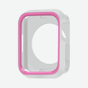 Чехол Devia Dazzle Series для Apple Watch 4 40mm White Pink