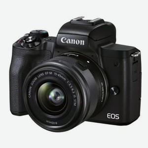 Цифровой фотоаппарат Canon EOS M50 Mark II kit 15-45 IS STM Black
