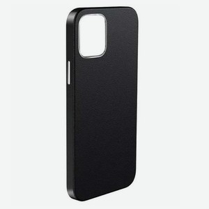 Чехол Comma Royal leather case для iPhone 12 mini - Black, Чёрный