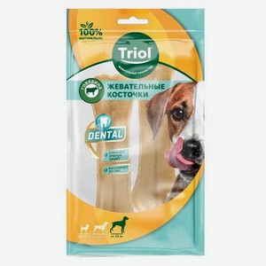 Лакомство для собак Triol Dental косточки жевательные 16см 2шт