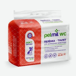 Пеленки для животных PETMIL гелевые 60*90 30 шт