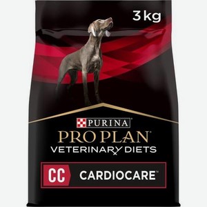 Корм для собак Purina Pro Plan Veterinary diets CC CardioCare для поддержания сердечной функции 3кг