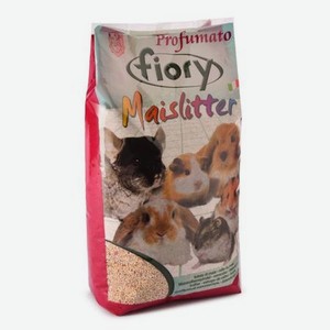 Наполнитель для грызунов Fiory Maislitter Profumato кукурузный дикие ягоды 5л