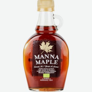 Сироп кленовый Manna Maple без сахара, 250 г