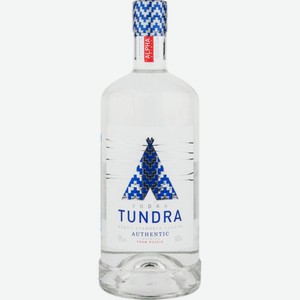 Водка Tundra Authentic 40 % алк., Россия, 1 л