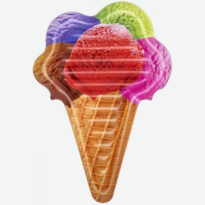 Матрас для плавания надувной Bestway Summer Flavors collection Мороженое, 1,88×1,3 м