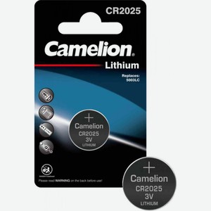 Батарейка CR2025 Camelion CR2025-BP1 3V