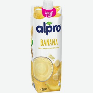 Напиток соевый Alpro Банан 0,9%, 1 л
