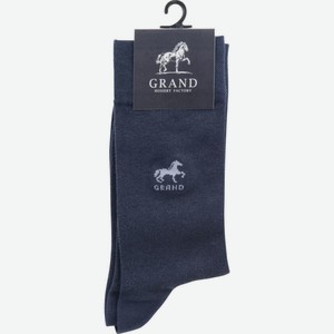 Носки мужские Гранд ZCL127 цвет: синий/серый, размер 45-47 (29-31)