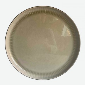 Тарелка обеденная цвет: оливковый 28 см