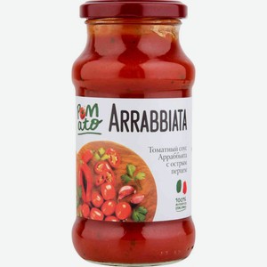Соус томатный Pomato Arrabbiata с острым перцем, 350 г