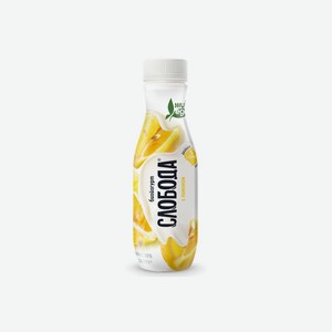 Биойогурт Слобода питьевой с лимоном 2,0% 260 г