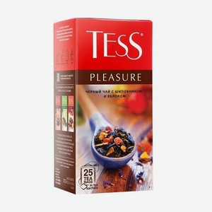 Чай TESS Pleasure 25 пакетиков 37,5 гр