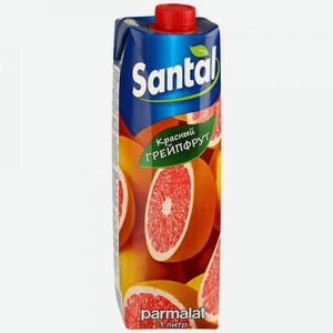 Сок SANTAL Красный грейпфрут, 1 л