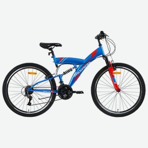Велосипед PROGRESS Sierra FS RUS, размер 18 , диаметр колёс 26 , цвет синий