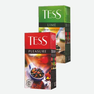Чай в пакетиках ТЕСС 25 пакетиков