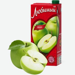Нектар  Любимый  осв. яблоко т/п 0,95л