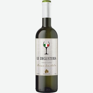 Вино  Ле Дегустериа  бел/п/сл 11% 0,75л, Италия