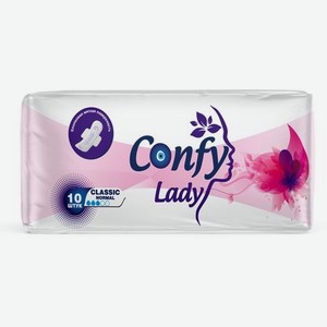 Прокладки Confy Lady гигиенические женские Classic Normal 10 шт
