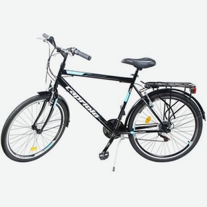 Велосипед Capriolo CTB Metropolis M Черный/Голубой, 26