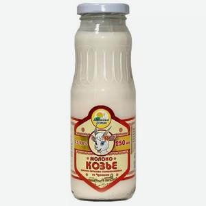 Молоко козье Деревенский дворик 3,5-5,6%, 250 мл