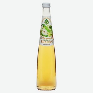 Напиток безалкогольный Родники Полесья Зеленое яблоко газированный 0,5 л