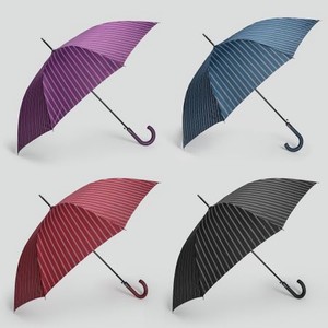 Зонт-трость Jiemailong Полоска полуавтоматический в ассортименте 58,5 см