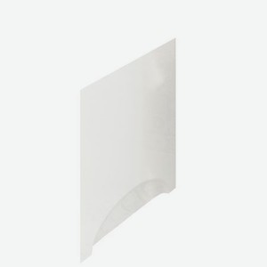 Торцевая панель Radomir Ларедо белая правосторонняя 67,5х55 см