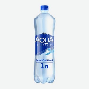 Вода Aqua Minerale питьевая газированная 1л 1 кг