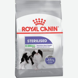 Корм сухой Royal Canin Sterilised для собак мелких пород от 10 месяцев, 500г