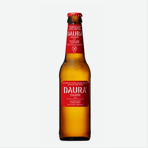 Пиво Estrella Damm Daura светлое, 0.33л