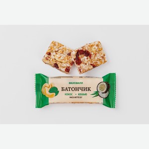 Батончик "Кокос-кешью" 35 г