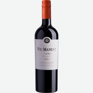 Вино Viu Manent Estate Collection Reserva Malbec красное сухое, 0.75л