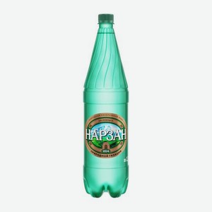 Вода Нарзан минеральная природной газации 1.5л 1.5 кг
