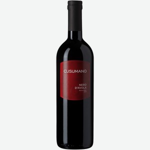 Вино Cusumano Nero D Avola Sicilia красное сухое, 0.75л