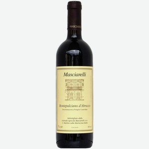 Вино Masciarelli Montepulciano d Abruzzo красное сухое, 0.75л