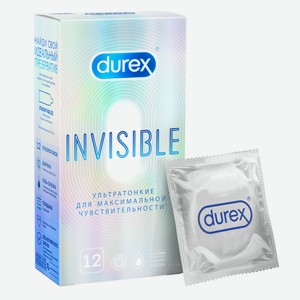 Презервативы Durex Invisible, 12шт